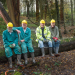 Hertfordshire Photographer Volunteers clearing Woods