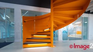 Image to show the Spiral Staircase that can be stylish as well as very practical