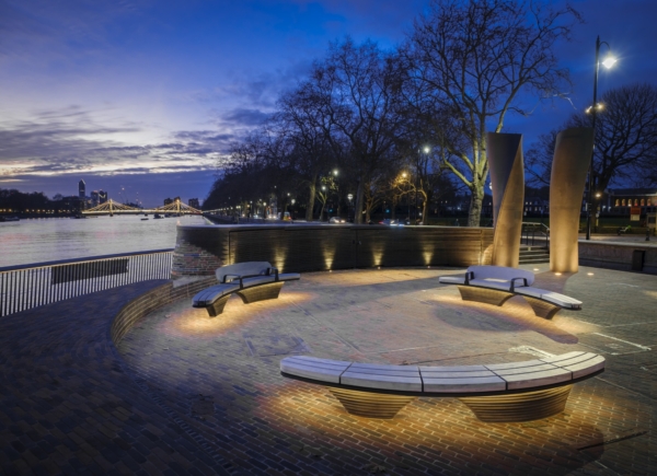 Chelsea Embankment Tideway site completed project enhancing the environment